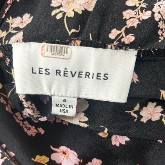 LES REVERIES Silk Long Dress - Picture 9 of 10